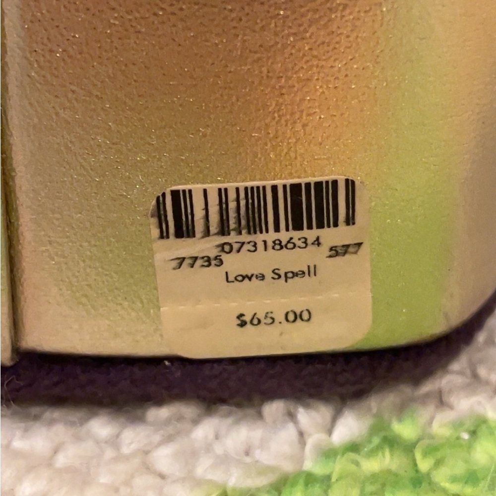 Victoria’s Secret Vintage Gold Purple Love Spell Makeup Cosmetics Case w/ Tags - Picture 4 of 4